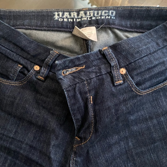 vintage low rise jeans, size 8. - Picture 2 of 4